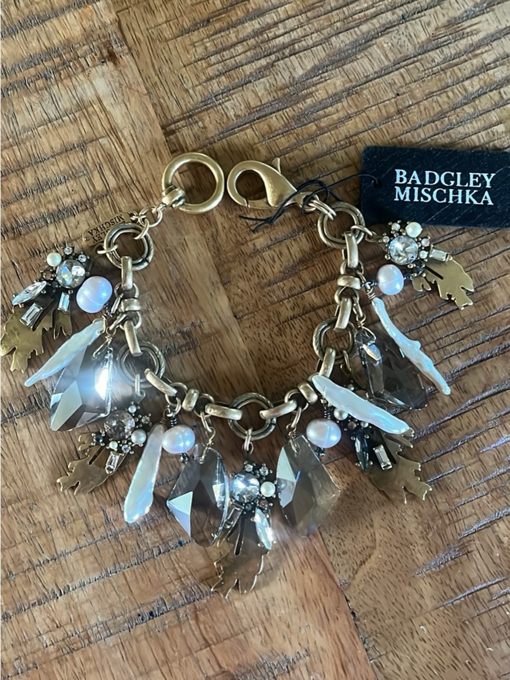 Badgley Mischka Charm Bracelet